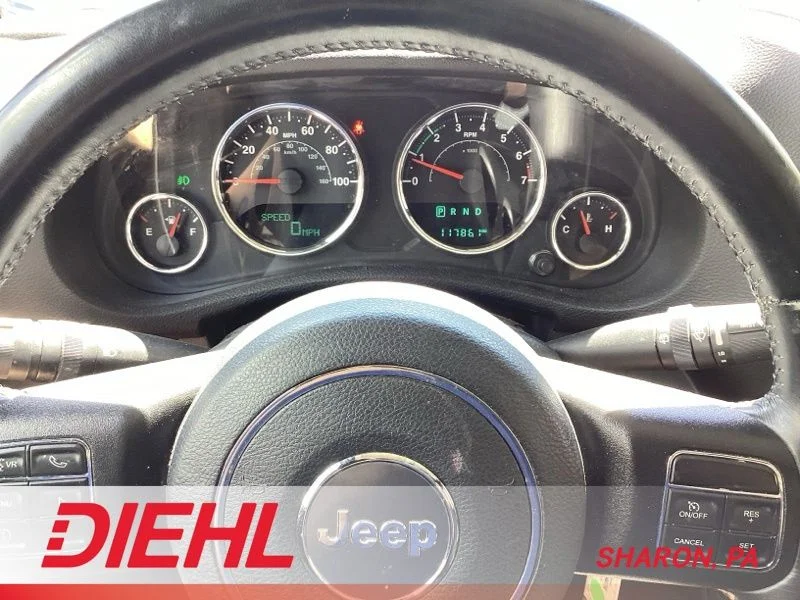 Used 2017 Black Clearcoat Jeep Unlimited Sport image 11
