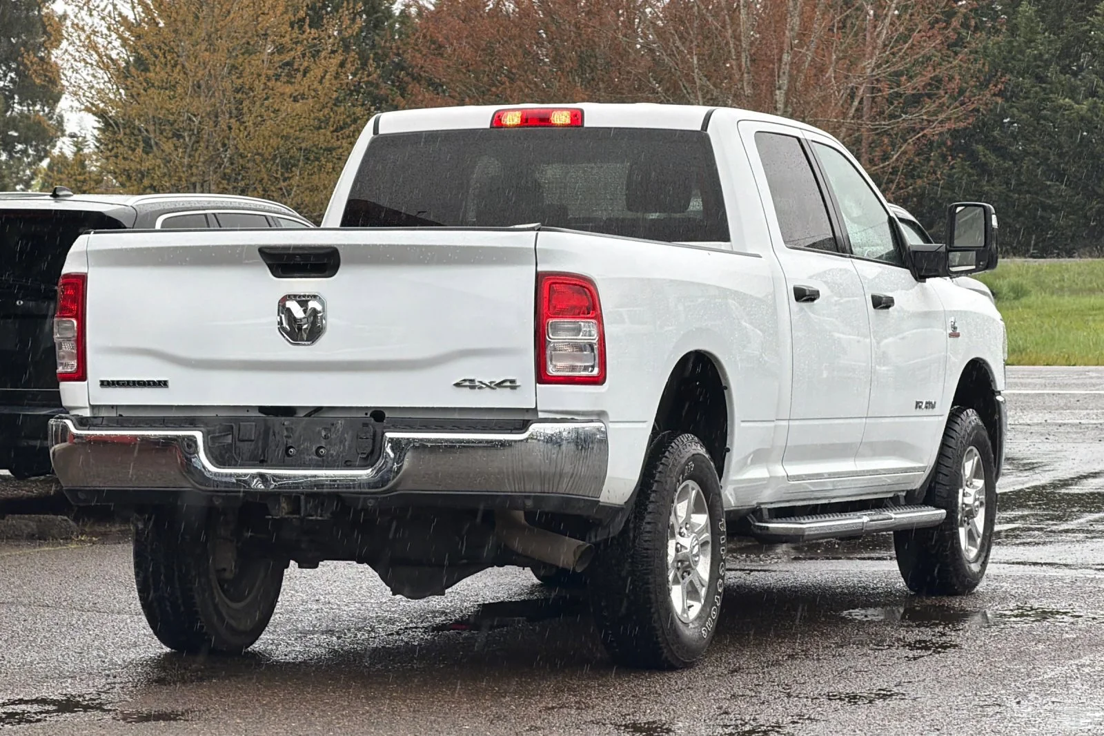 Used 2024 Bright White Clearcoat Ram Big Horn image 4