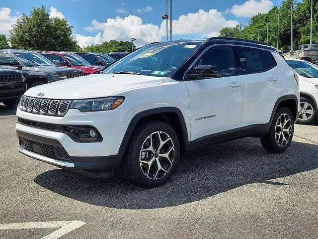 New 2026 Bright White Clear-Coat Exterior Paint Jeep Limited image 2