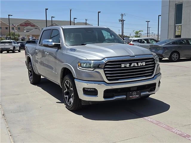 Used 2025 Silver RAM Laramie 4x4 Crew Cab 144.5 in. WB image 6