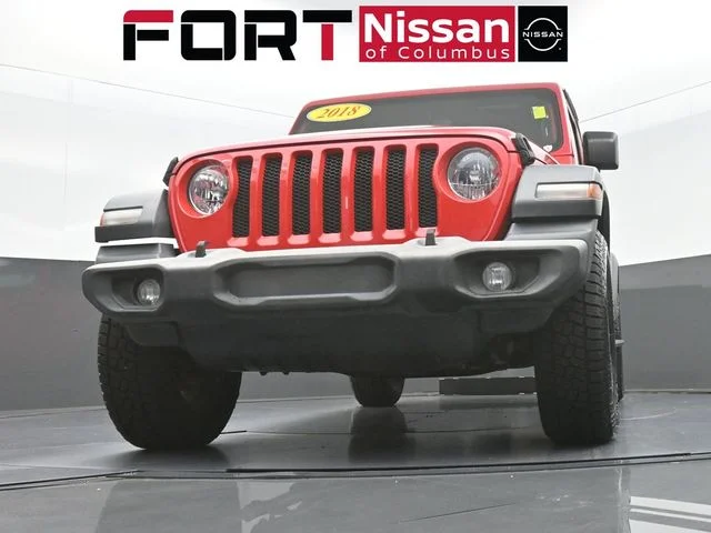 Used 2018 Red Jeep Unlimited Sport S image 32
