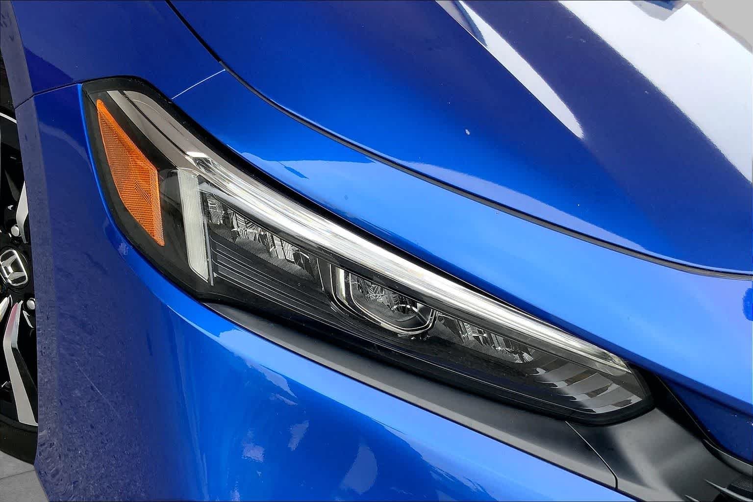 Used 2024 Aegean Blue Metallic Honda EX image 27
