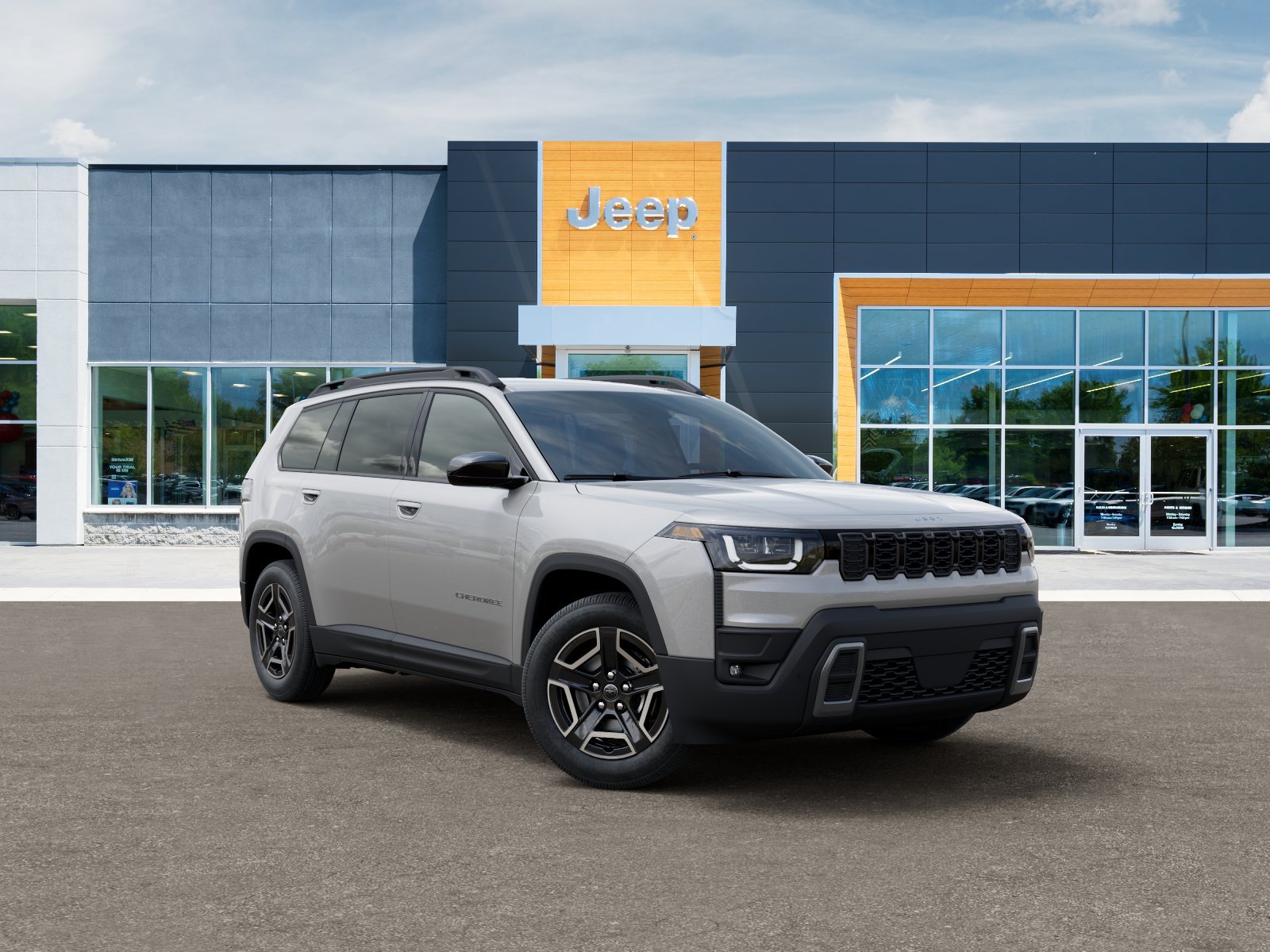 New 2026 Silver Zynith Clear-Coat Exterior Paint Jeep Laredo image 31