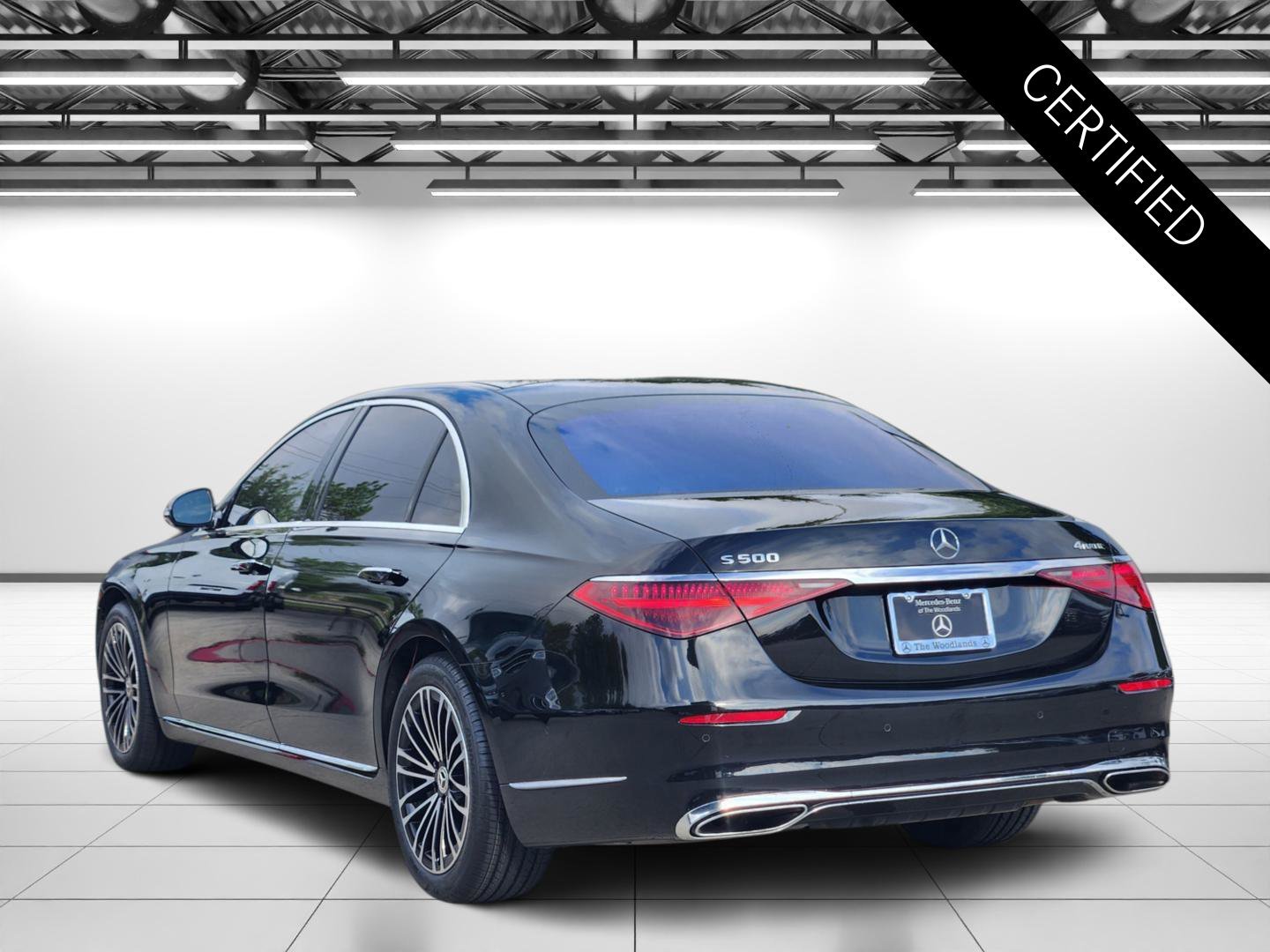 Certified Used 2022 Obsidian Black Metallic Mercedes-Benz S 500 image 7