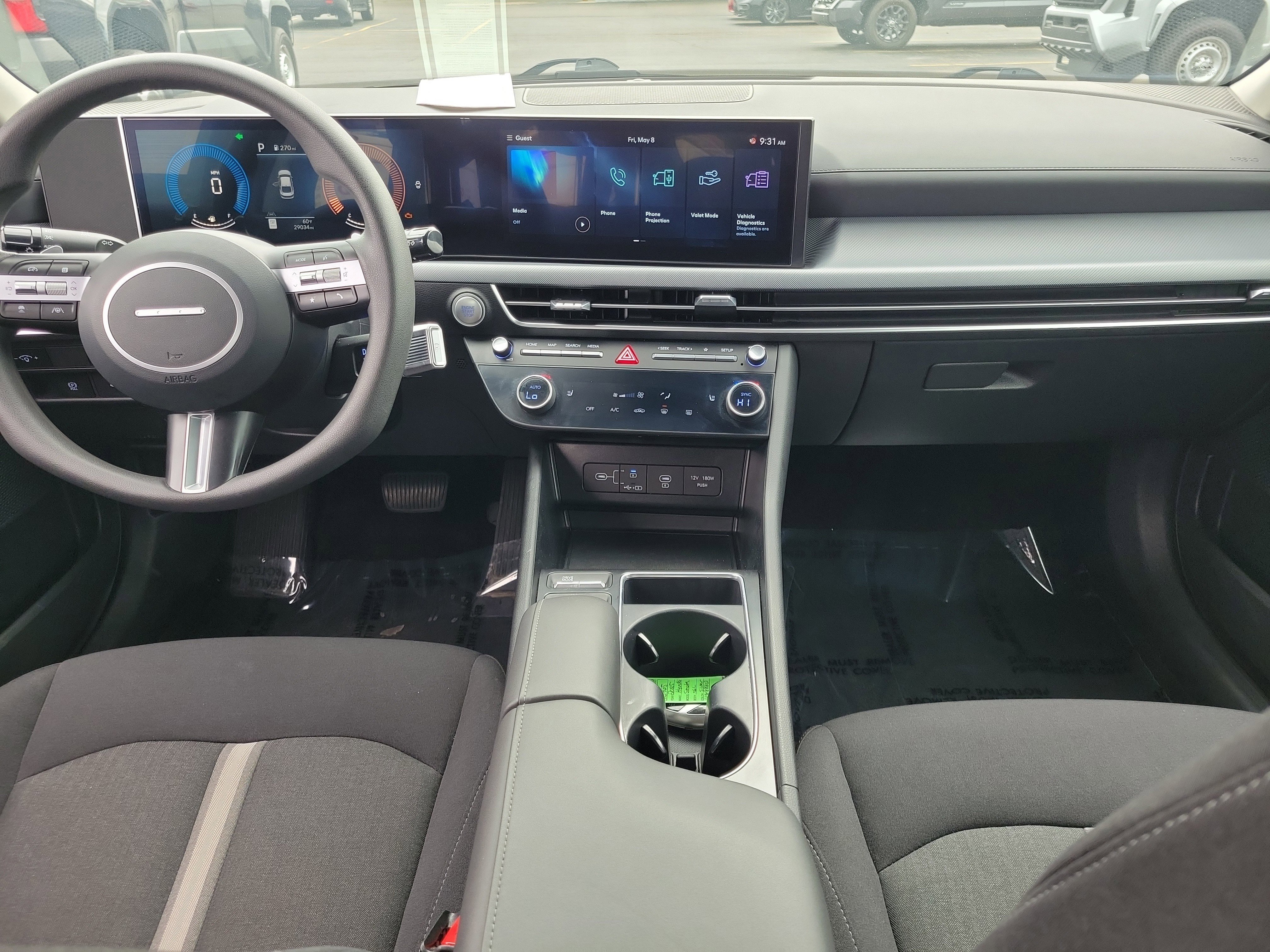 Used 2025 Aero Silver Hyundai SEL image 9