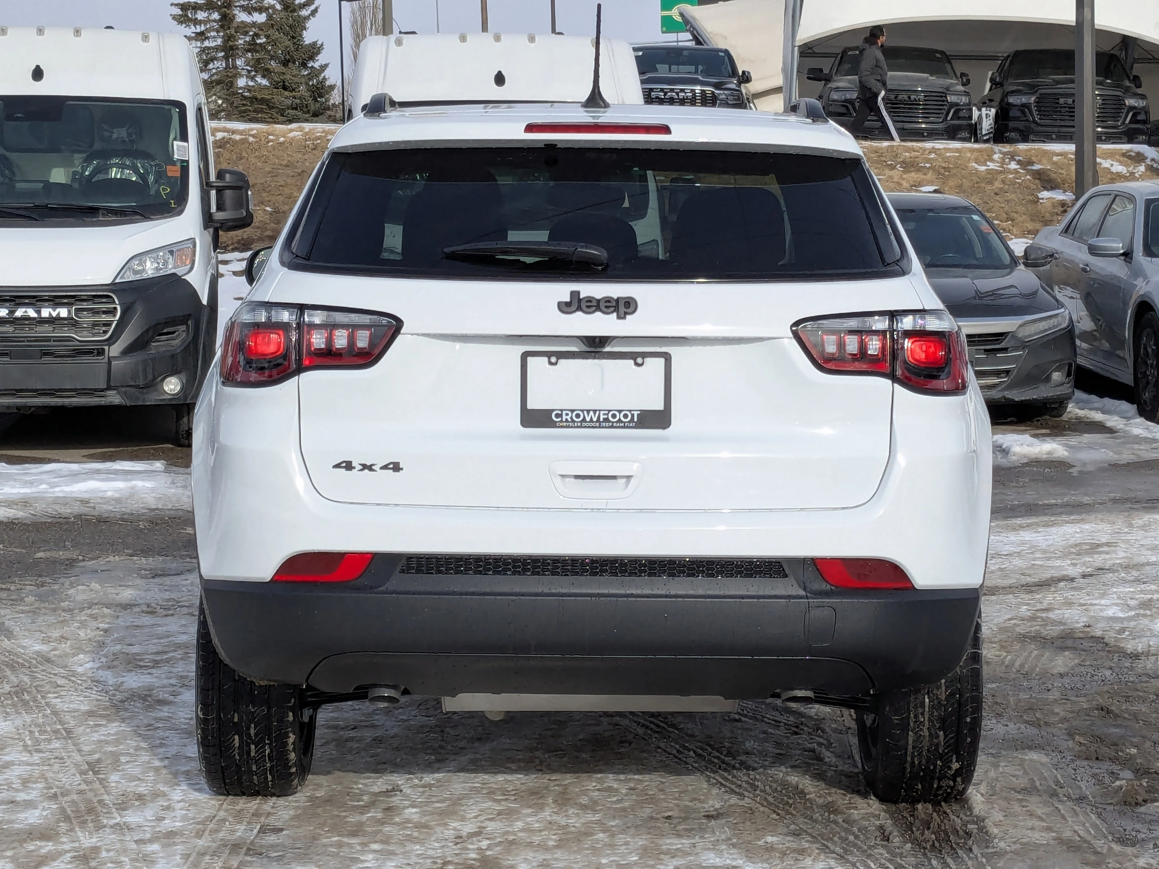 New 2026 White Jeep North - Altitude Special Edition 18 inch Blacked Out Wheels image 7