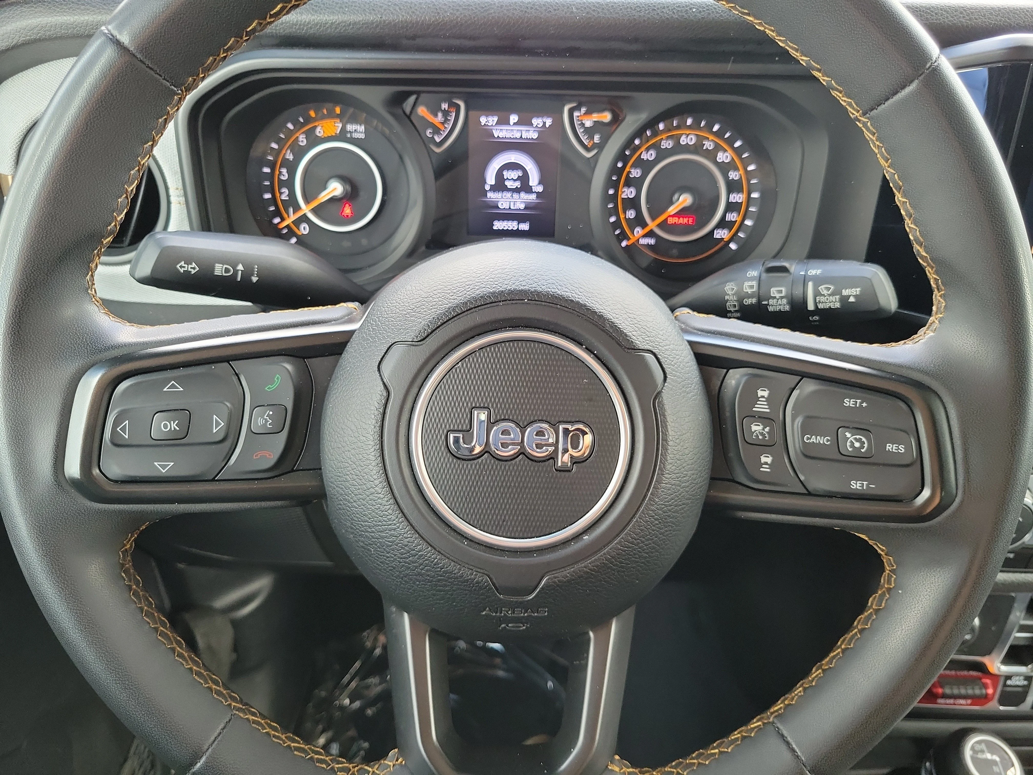 Used 2024 Granite Crystal Metallic Clearcoat Jeep Sport image 24