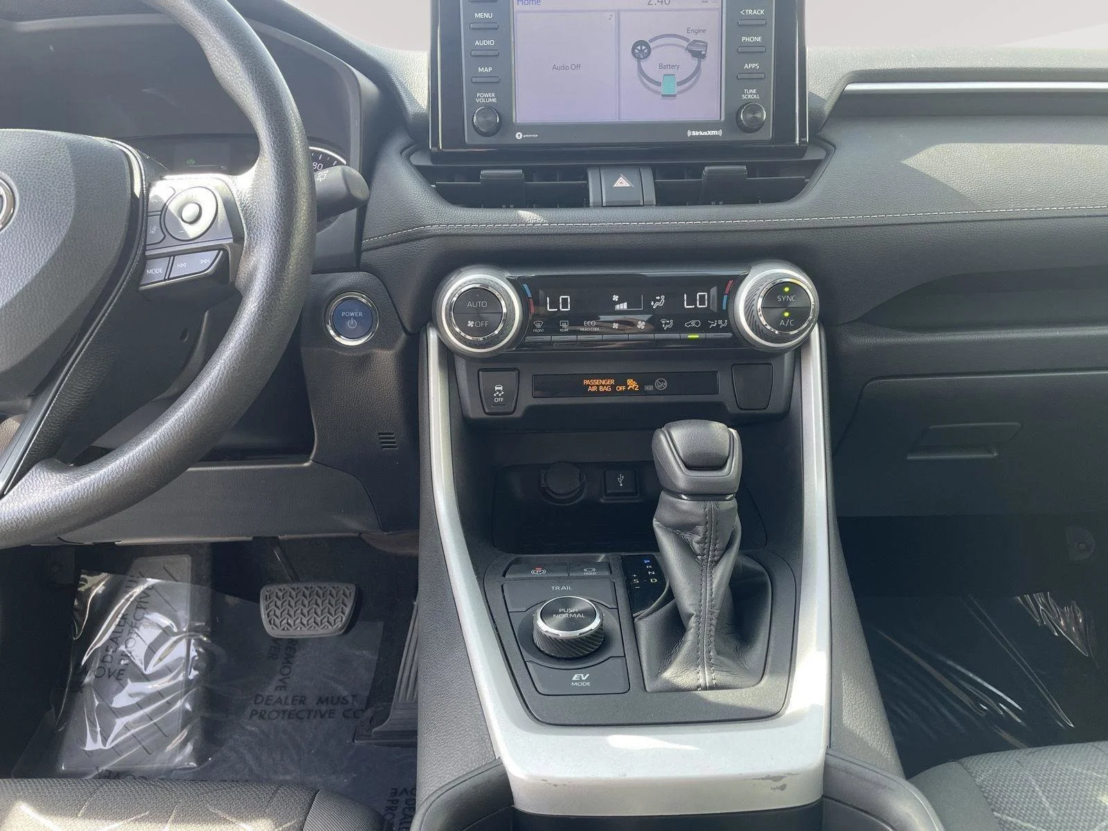 Used 2021 Silver Sky Metallic Toyota Hybrid XLE image 17