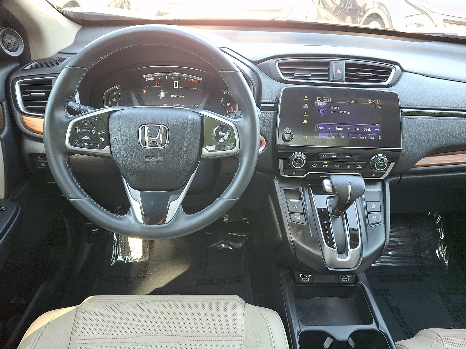 Certified Used 2021 Platinum White Pearl Honda AWD EX-L image 10
