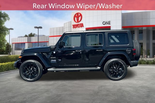 Used 2023 Black Jeep Sahara 4xe image 9