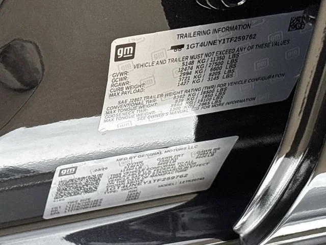 New 2026 Titanium Rush Metallic GMC SLT image 26