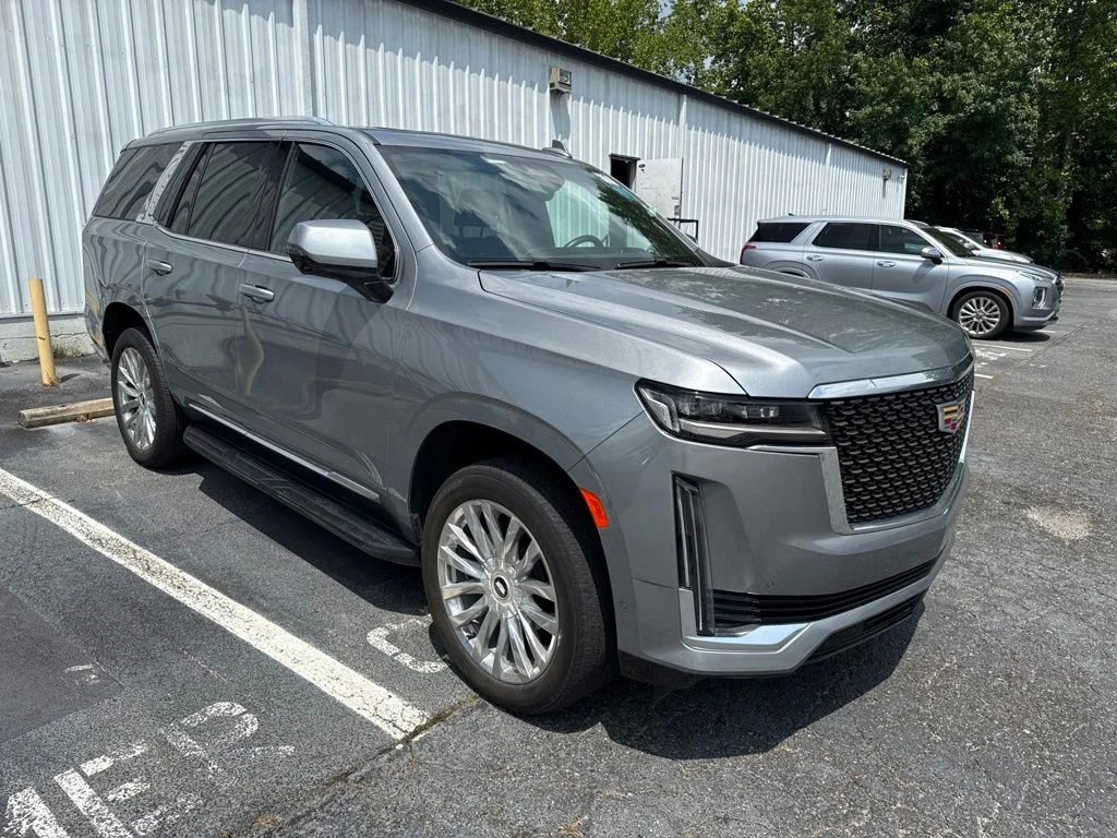 Used 2024 Silver Cadillac Premium Luxury image 4