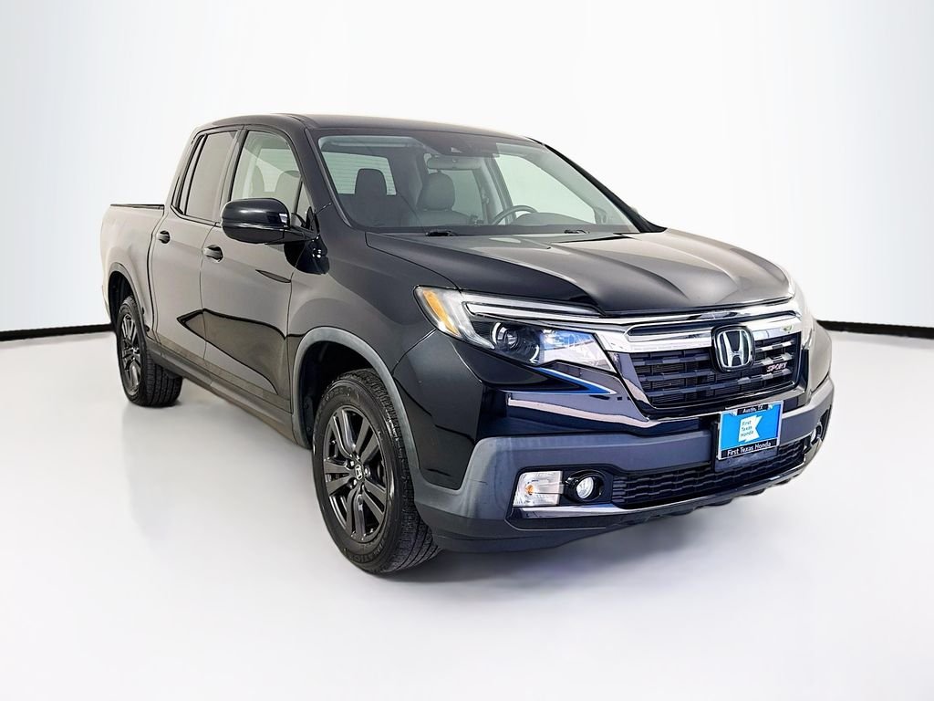 Certified Used 2020 Black Honda Sport image 1