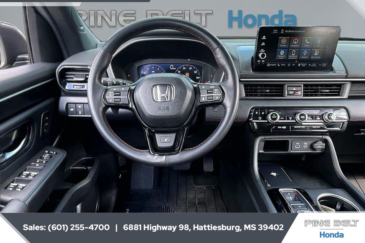 Used 2025 Crystal Black Pearl Honda Black Edition image 5