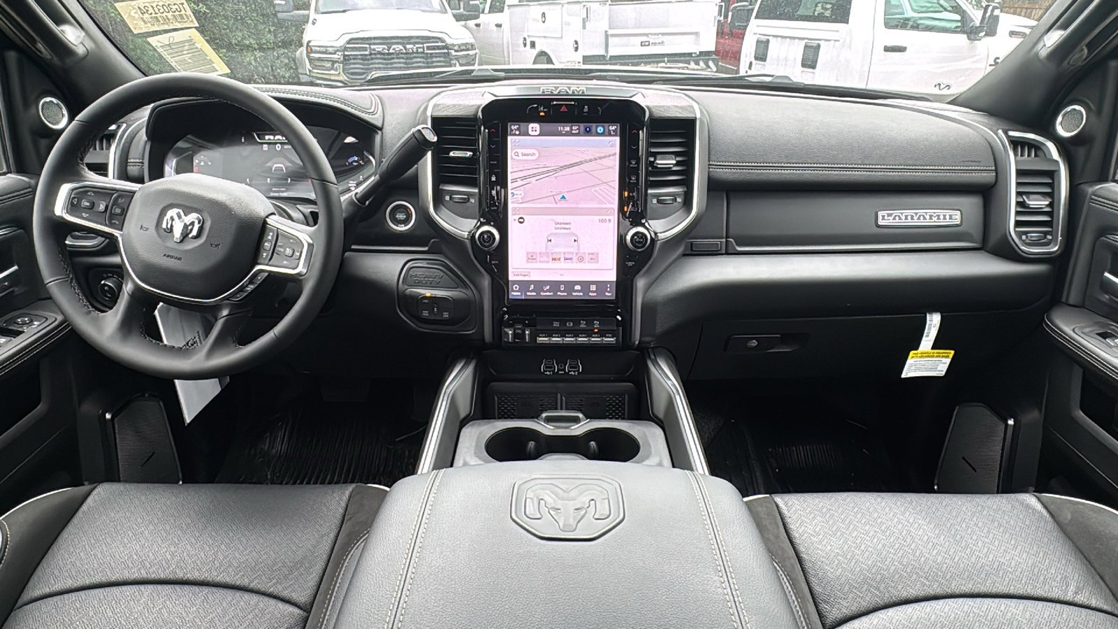 New 2026 Diamond Black Crystal Pearl-Coat Exterior Paint RAM Big Horn image 16