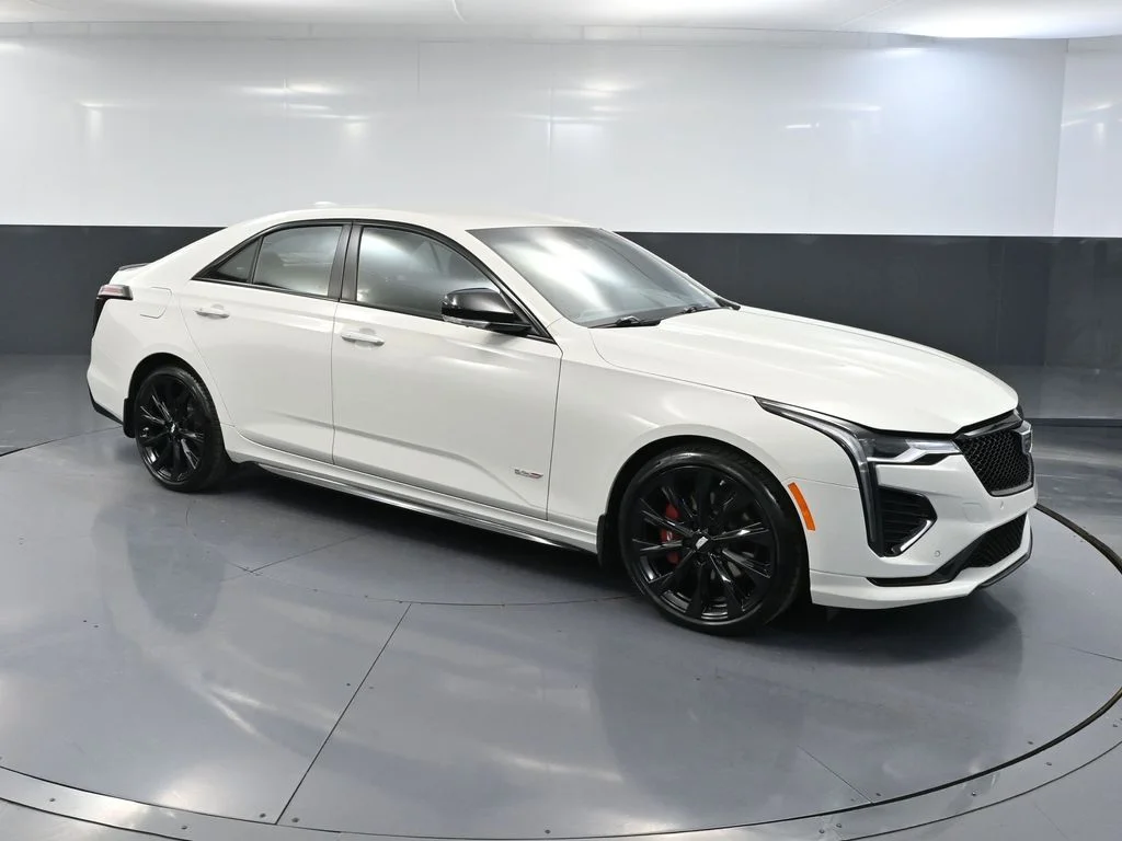Certified Used 2023 White Cadillac V-Series image 1