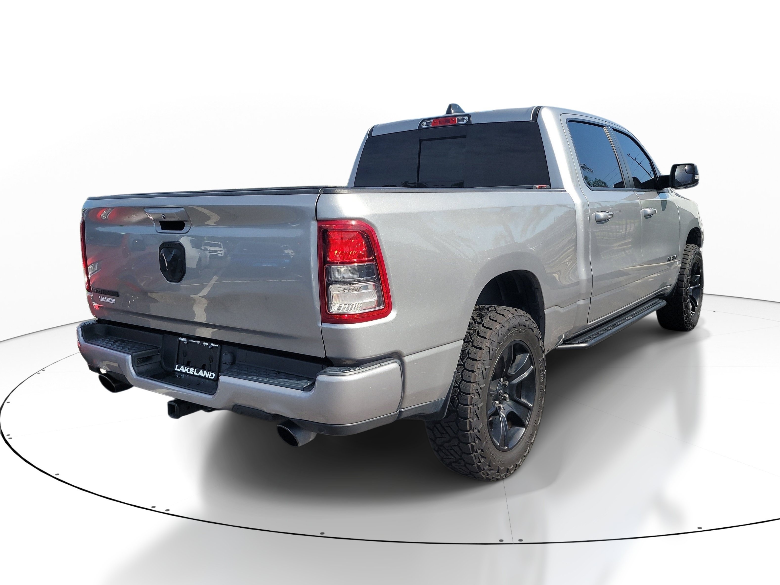 Used 2022 Billet Silver Metallic Clearcoat Ram Big Horn image 4