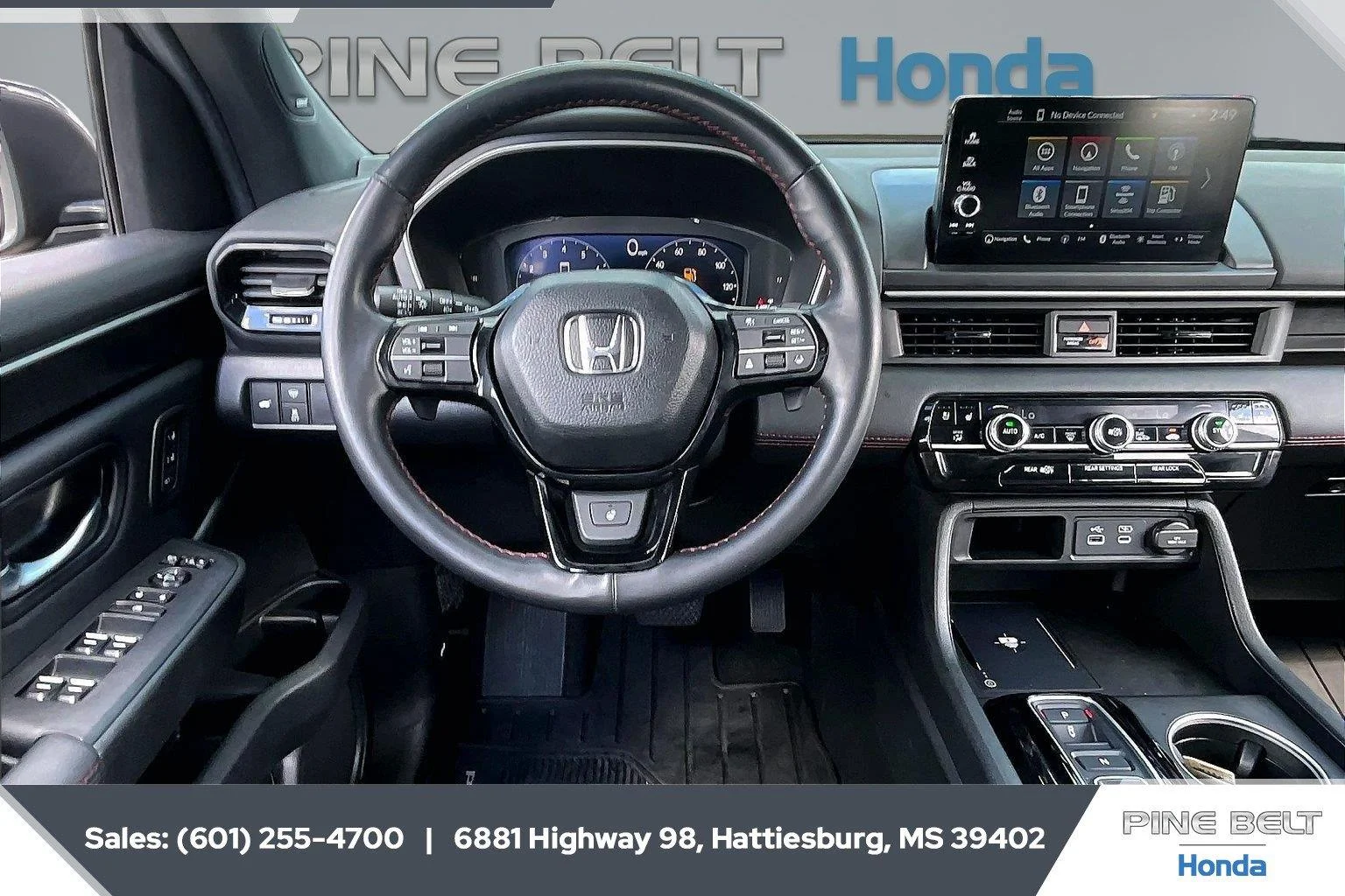 Used 2025 Crystal Black Pearl Honda Black Edition image 5
