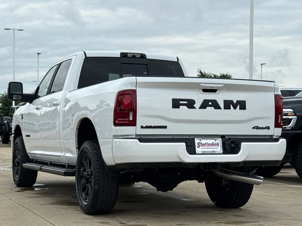 New 2026 Bright White Clear-Coat Exterior Paint RAM Laramie image 7