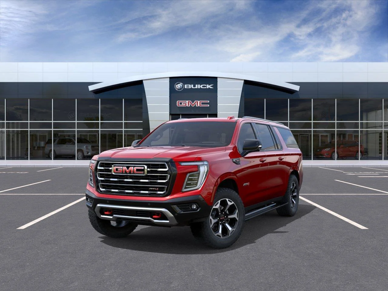 New 2026 Volcanic Red Tintcoat GMC AT4 image 8