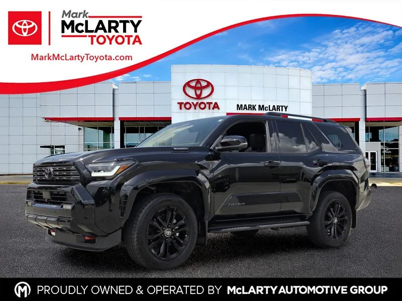Used 2026 Black TOYOTA HYBRID PLATINUM 4WD image 1