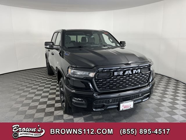 New 2026 Diamond Black Crystal Pearl-Coat Exterior Paint RAM Big Horn/Lone Star image 1