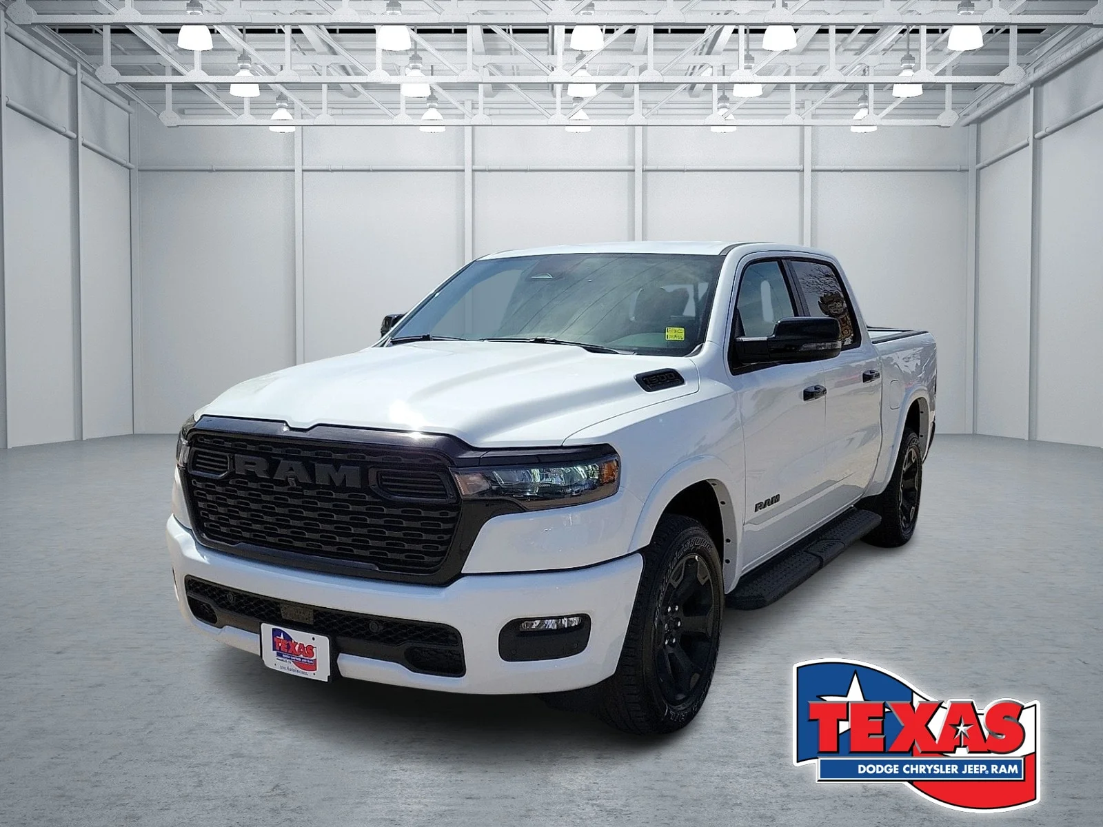 New 2026 PW7 Bright Whit Ram LONE STAR CREW CAB 4X4 5