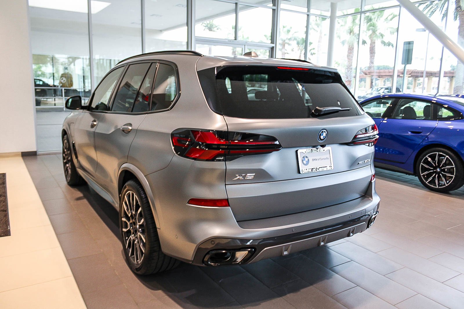New 2026 Frozen Pure Grey Metallic BMW xDrive50e image 3