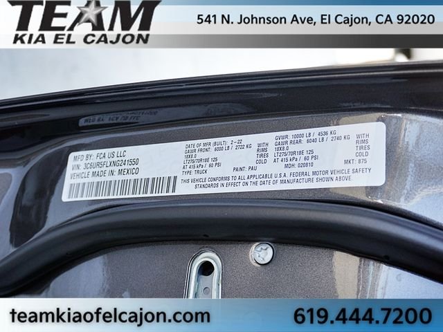 Used 2022 Gray Ram Laramie image 42
