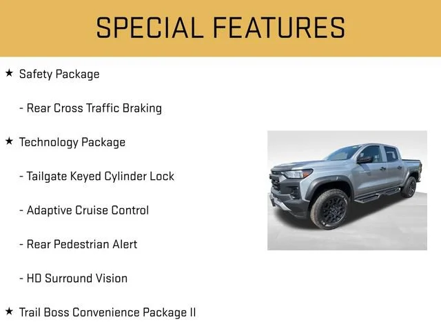 Used 2024 Sterling Gray Metallic Chevrolet Trail Boss image 12