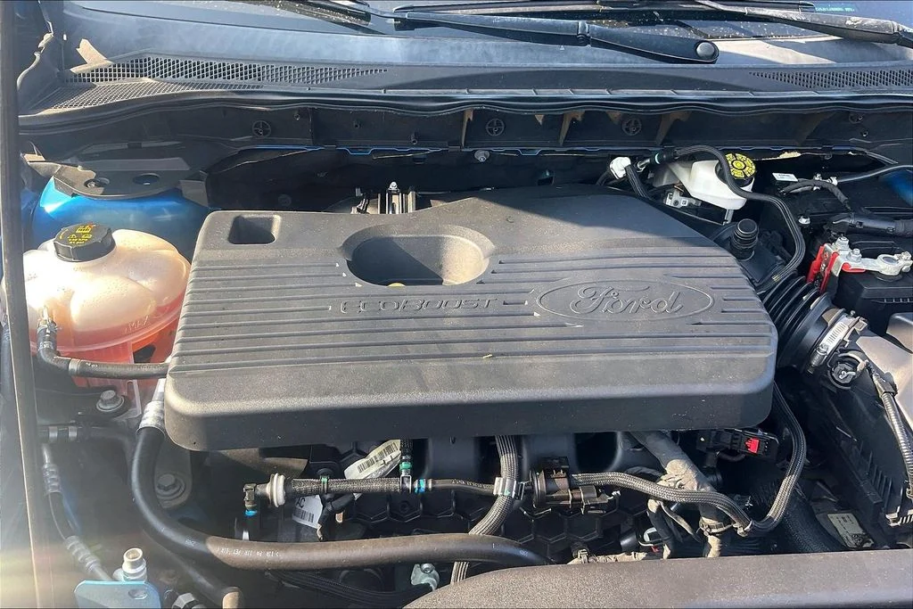 Used 2020 Blue Ford Titanium image 9
