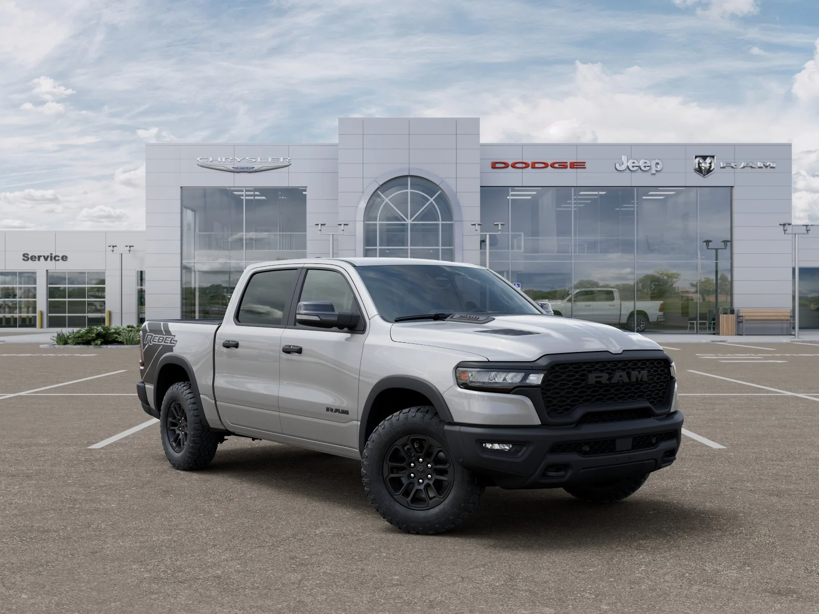 New 2026 Silver Zynith Exterior Paint RAM Rebel image 31