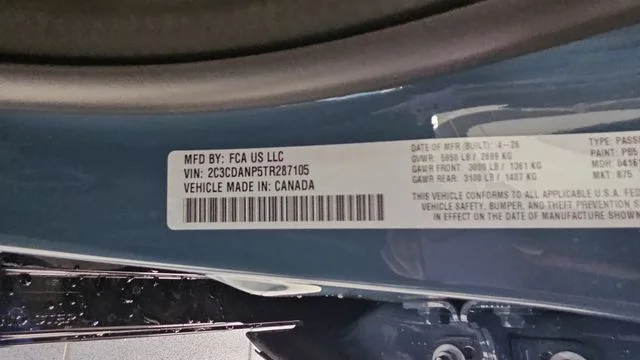 New 2026 Sub-Zero Exterior Paint Dodge R/T image 29