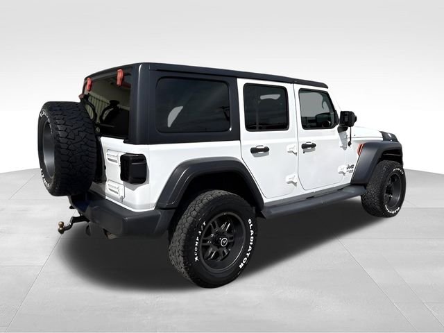 Used 2019 White Jeep Unlimited Sport S image 7