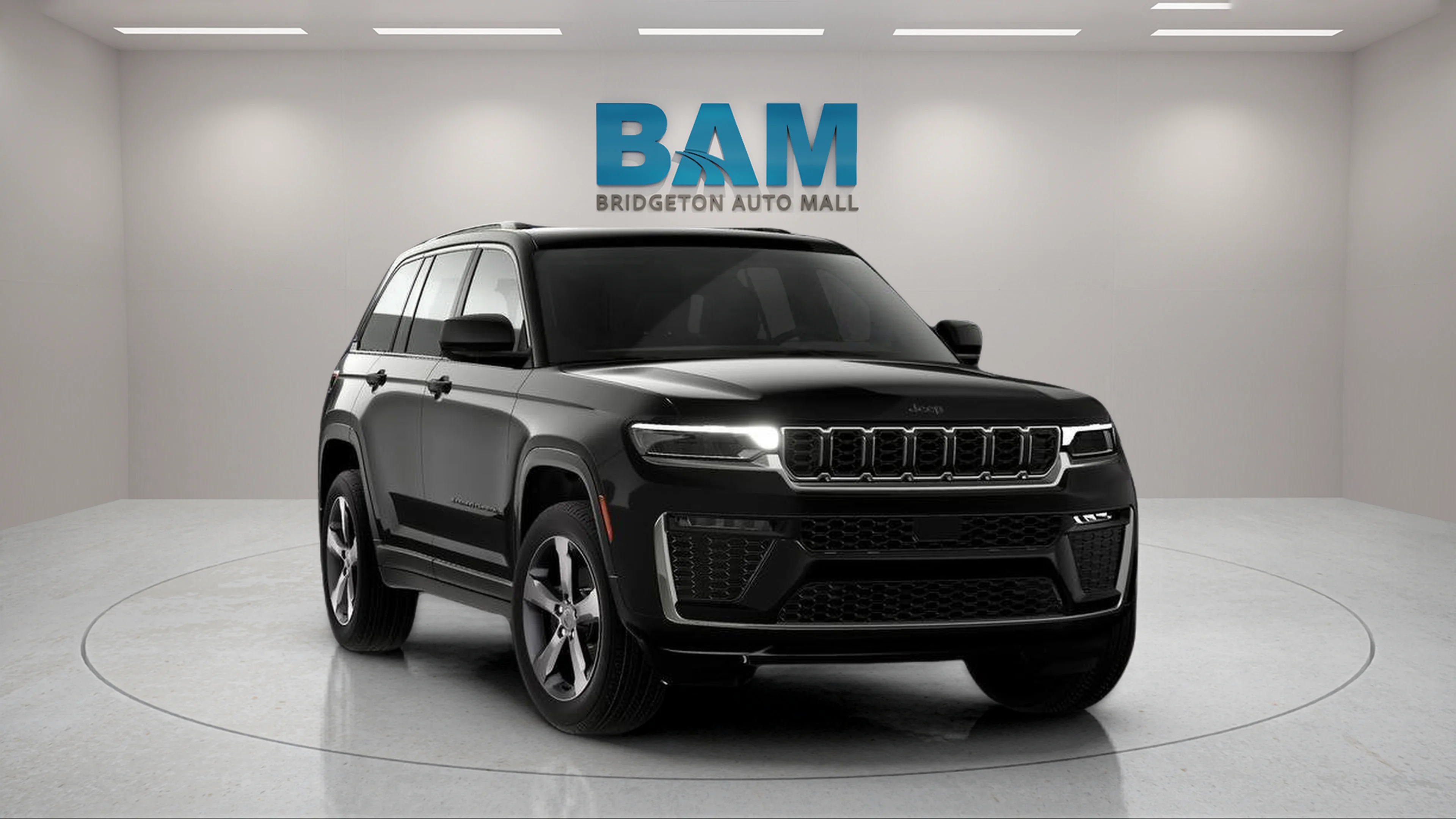 New 2026 Diamond Black Crystal Pearl-Coat Exterior Paint Jeep Limited image 2