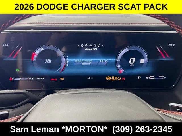 New 2026 Black Dodge Scat Pack Plus image 12