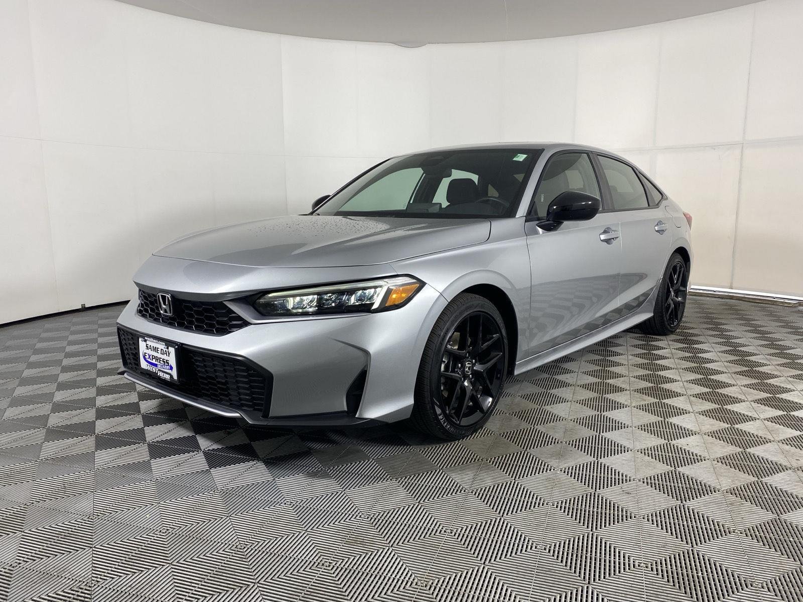 Used 2026 Solar Silver Metallic Honda Sport image 3