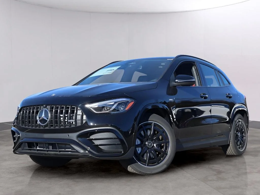 New 2026 Cosmos Black Metallic Mercedes-Benz AMG® GLA 35 4MATIC® SUV image 1
