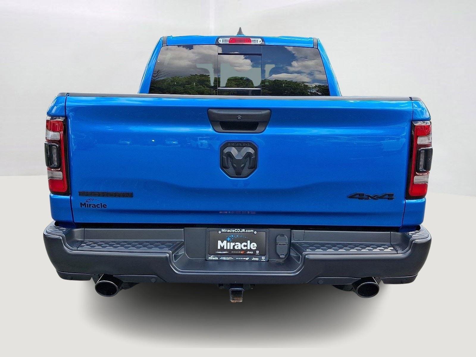 Used 2023 Hydro Blue Pearlcoat Ram Big Horn image 5