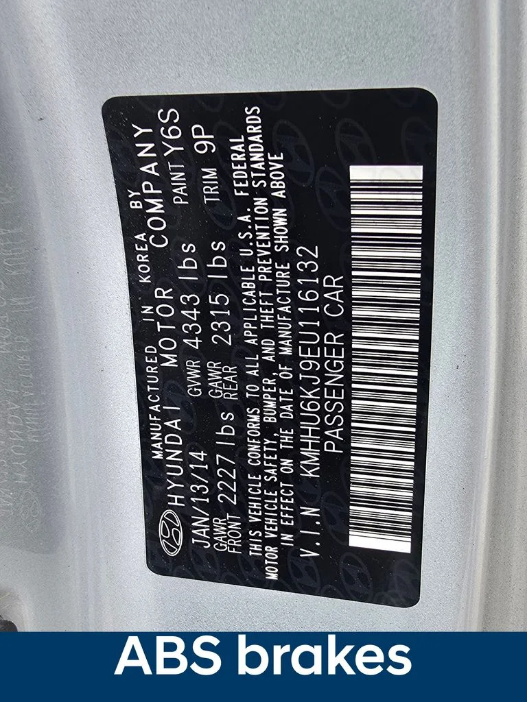 Certified Used 2014 Silver Hyundai 3.8 Ultimate image 11