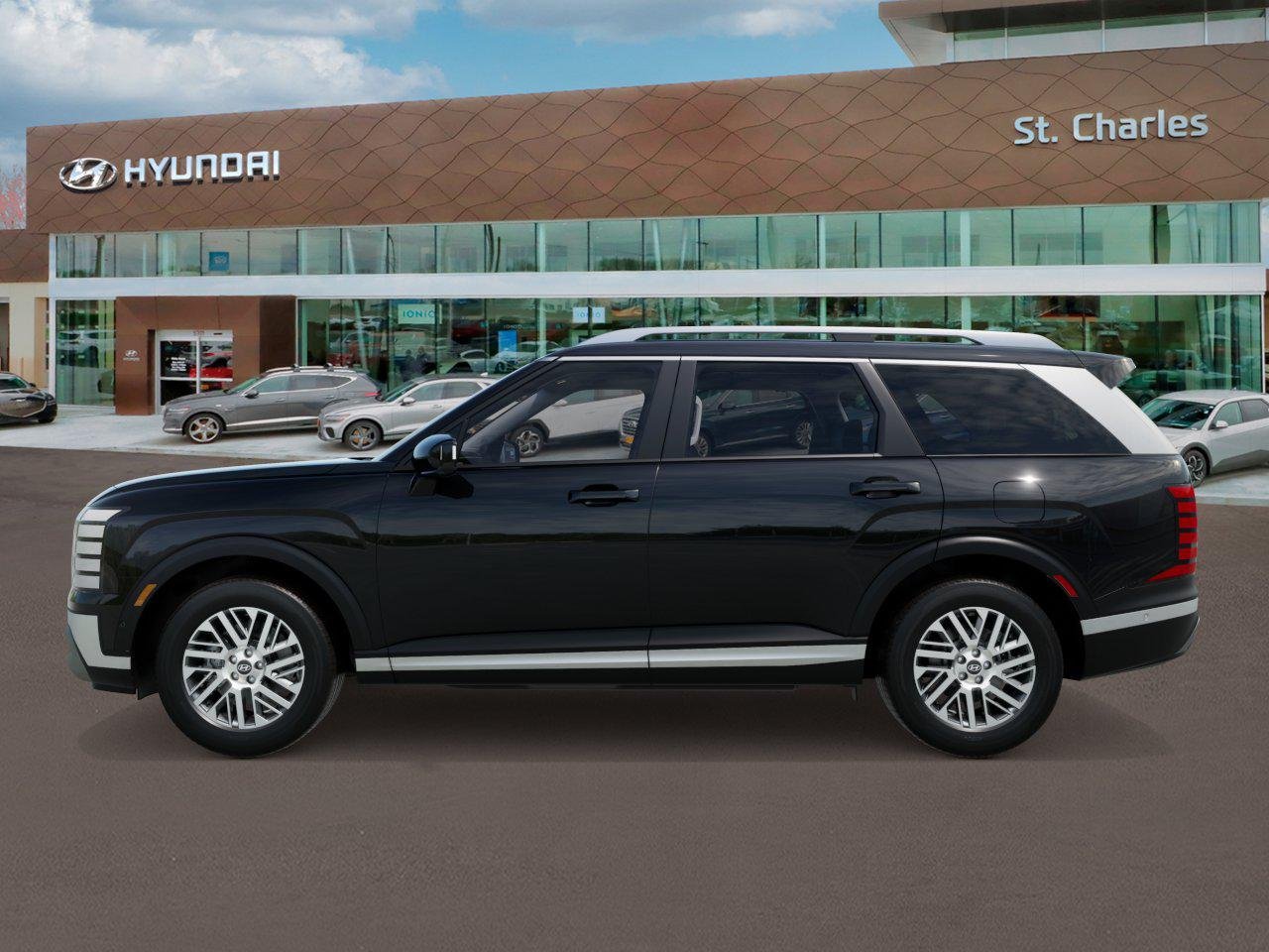 New 2027 Abyss Black Pearl Hyundai SEL Premium AWD image 3