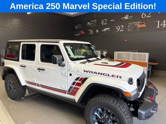 New 2026 Bright White Clearcoat Jeep Willys image 1