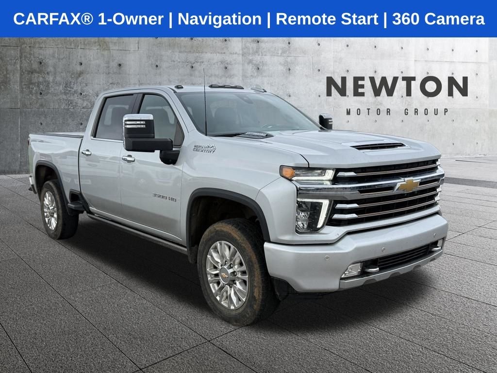 Used 2022 Silver Ice Metallic Chevrolet High Country image 1