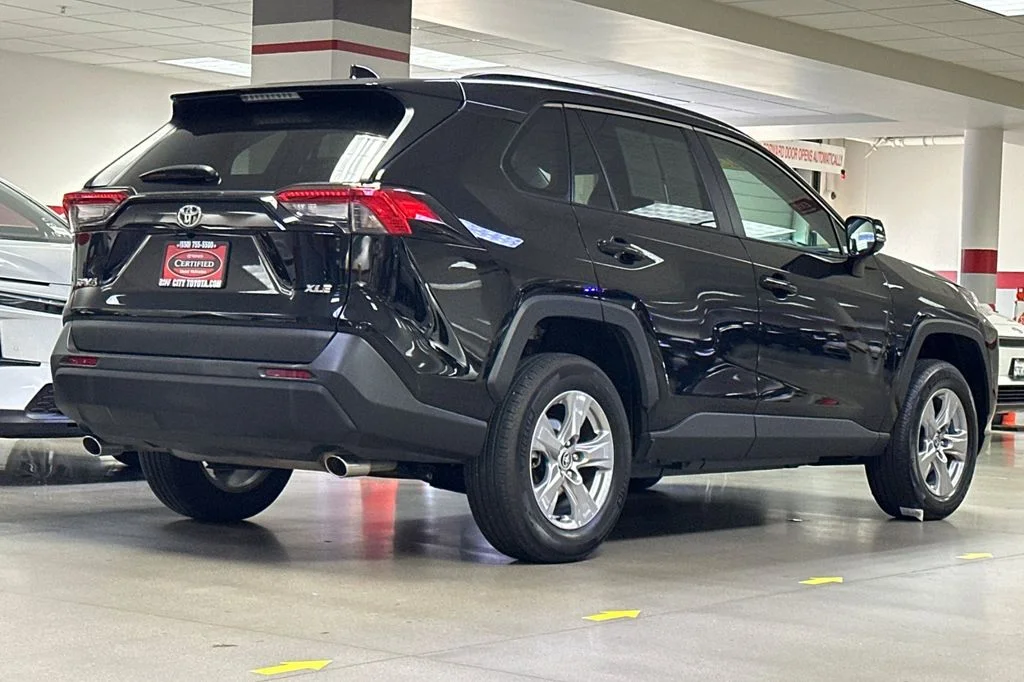Certified Used 2025 Black Toyota XLE image 4