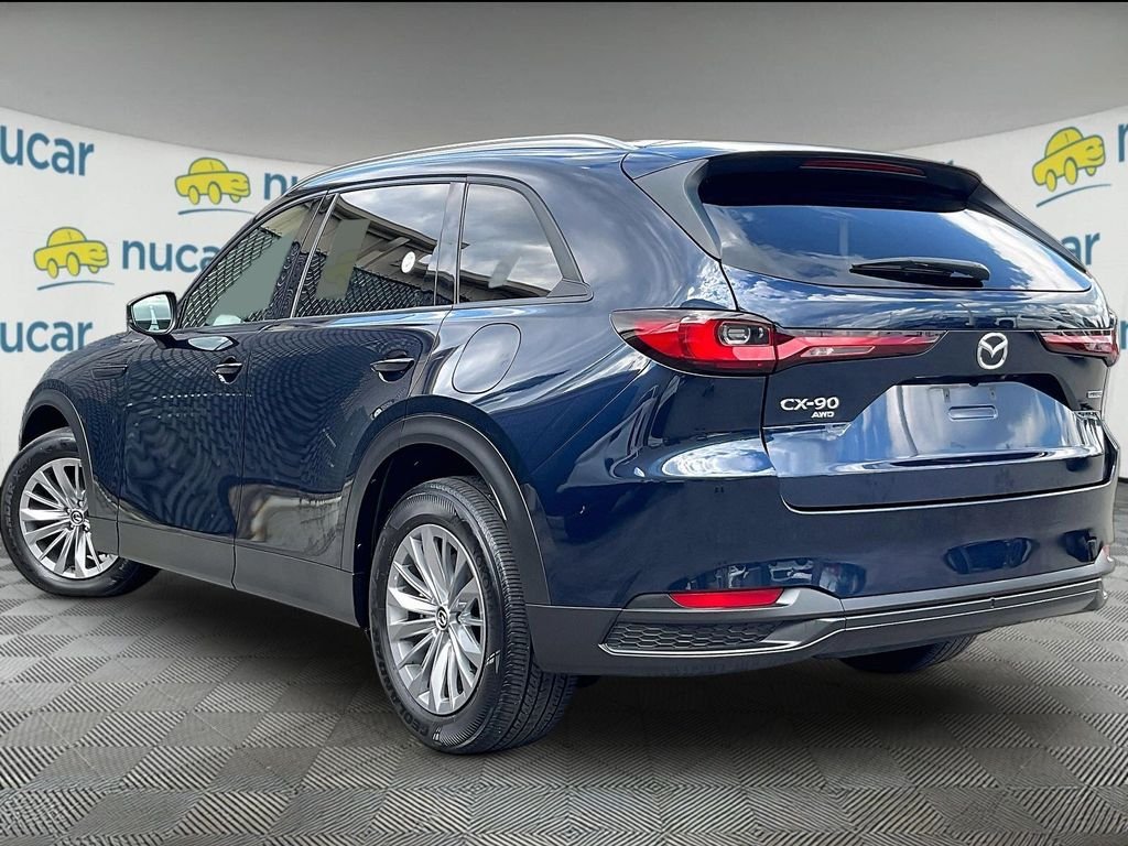 Used 2024 Deep Crystal Blue Mica Mazda 3.3 Turbo Preferred Plus image 4