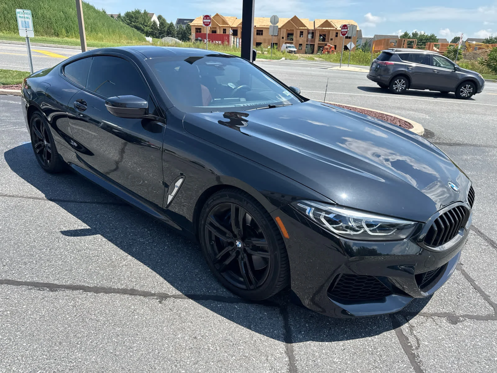 Used 2022 Black Sapphire Metallic BMW 840i image 2