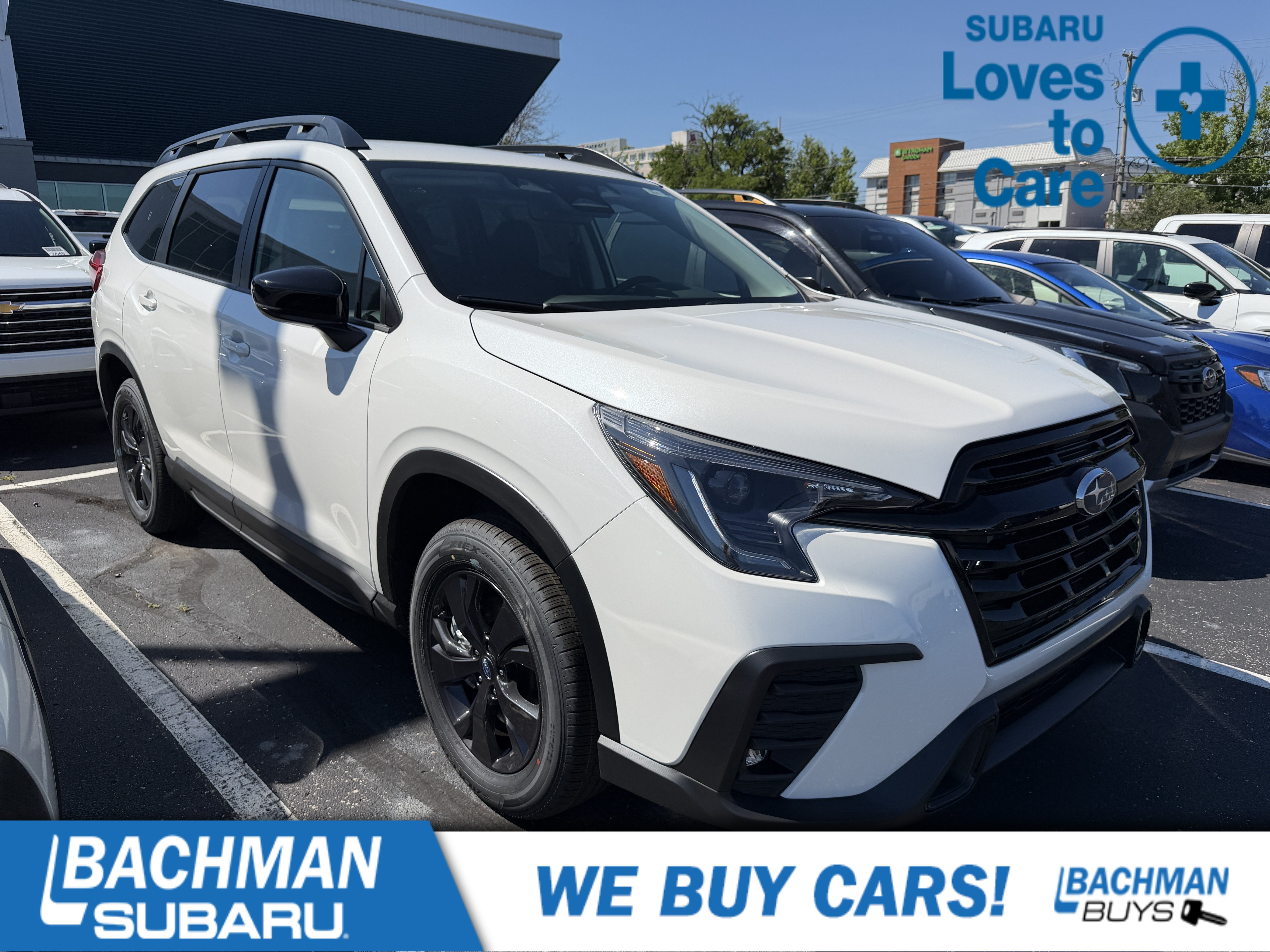 New 2026 CRYSTAL WHITE PEARL Subaru Premium 7-Passenger image 1