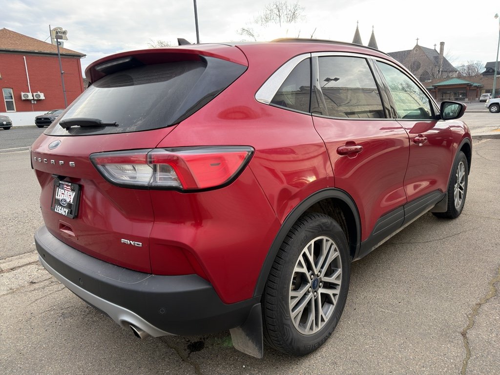 Used 2022 Red Metallic Ford SEL image 7