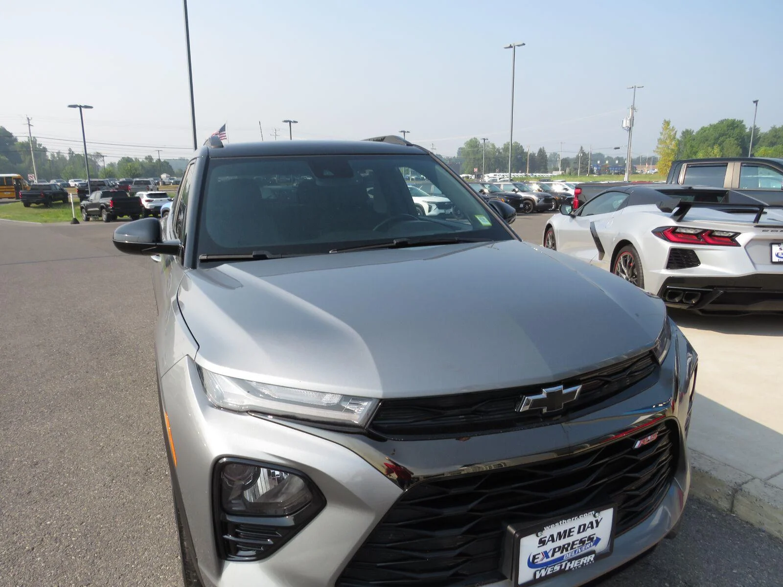 Used 2023 Sterling Gray Metallic Chevrolet RS image 4