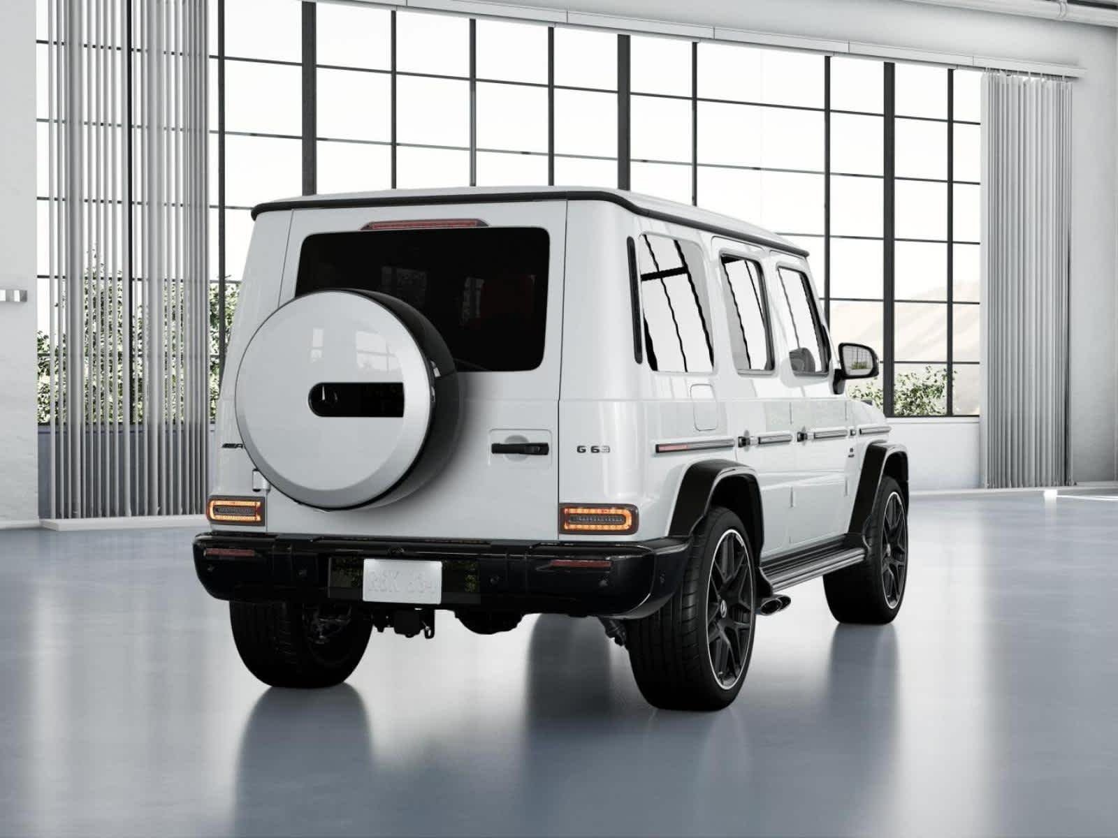New 2026 MANUFAKTUR Moonlight White Metallic Mercedes-Benz AMG® G 63 SUV image 62